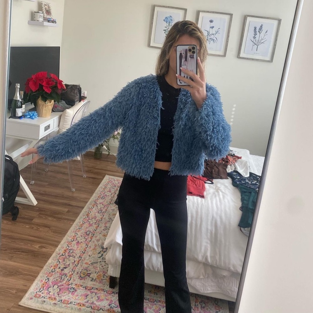 Shein Fuzzy Sweater